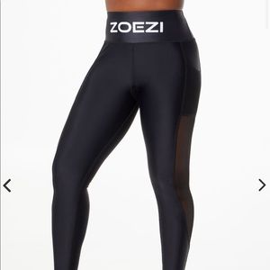 Zoezi x soulcycle mesh leggings